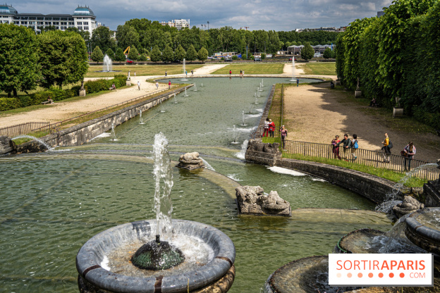 Jeux d'eau au Domaine National de Saint-Cloud