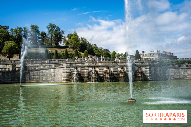 Jeux d'eau au Domaine National de Saint-Cloud