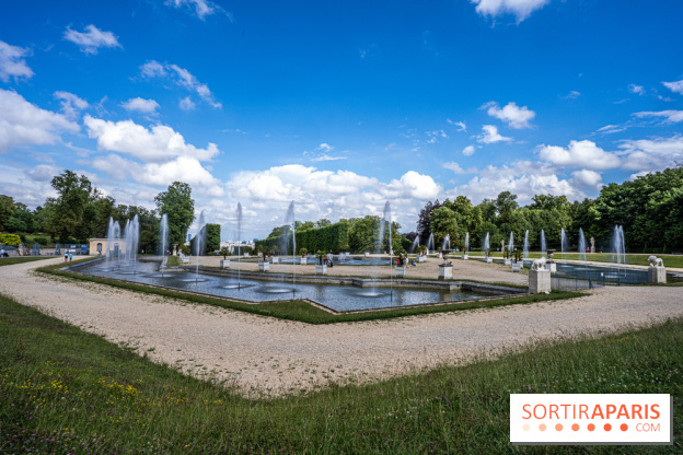 Jeux d'eau au Domaine National de Saint-Cloud
