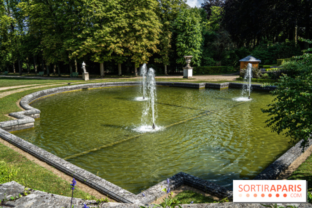 Jeux d'eau au Domaine National de Saint-Cloud