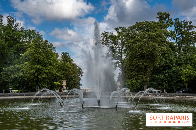 Jeux d'eau au Domaine National de Saint-Cloud