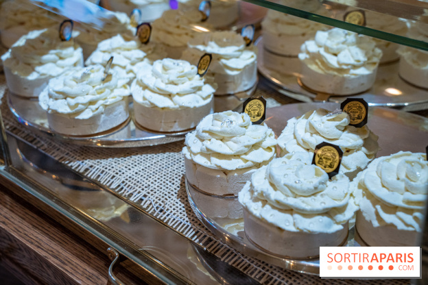 Thé glacé et pavlova Flower Summer chez Mariage Frères