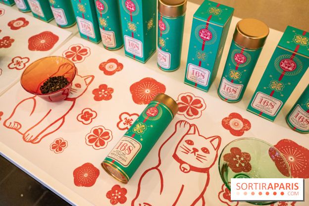 Thé glacé et pavlova Flower Summer chez Mariage Frères