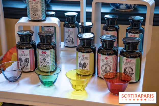 Thé glacé et pavlova Flower Summer chez Mariage Frères