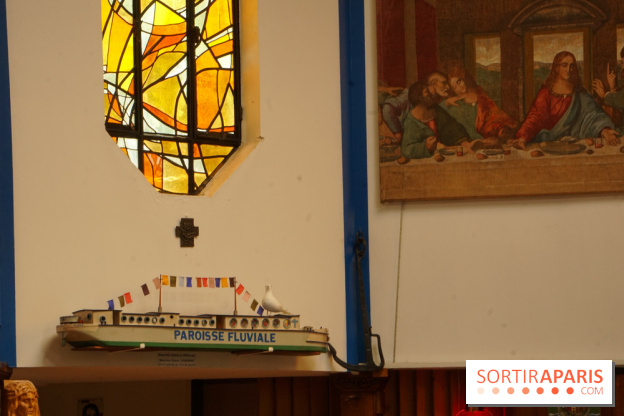 À Conflans-Sainte-Honorine, une chapelle flottante insolite