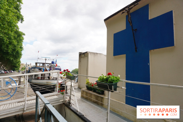 À Conflans-Sainte-Honorine, une chapelle flottante insolite