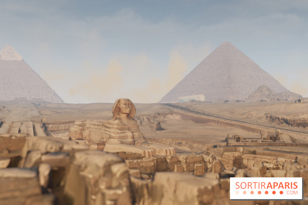 L'Horizon de Khéops, un voyage immersif au cœur d'une pyramide à vivre à l'Institut du monde arabe