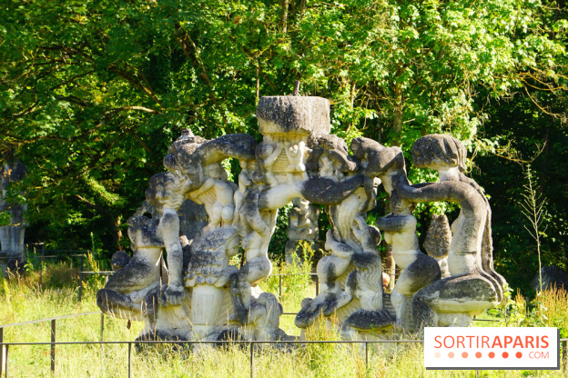 Le jardin de sculptures de la Dhyus, un lieu insolite en Île-de-France