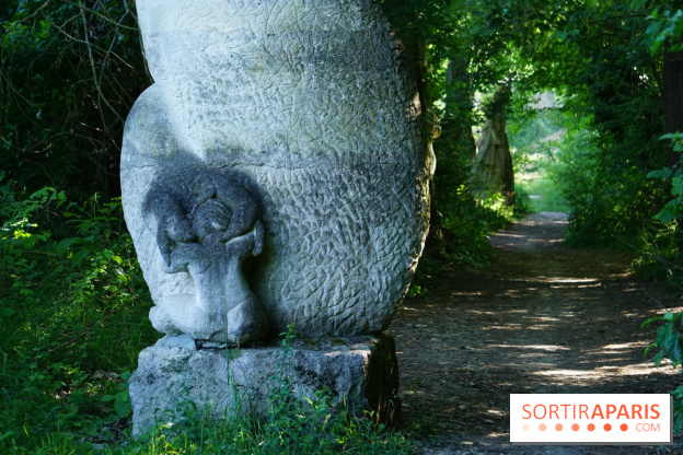 Le jardin de sculptures de la Dhyus, un lieu insolite en Île-de-France
