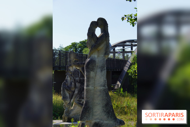 Le jardin de sculptures de la Dhyus, un lieu insolite en Île-de-France