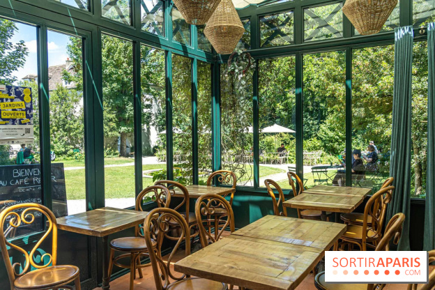 Le Café Renoir au sein du Jardin Renoir du Musée Montmartre 2022