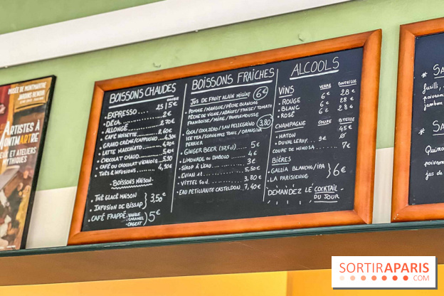 Le Café Renoir au sein du Jardin Renoir du Musée Montmartre 2022