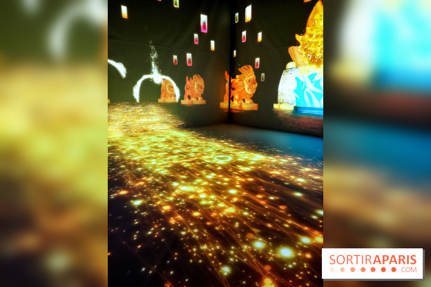 Exposition immersive autour de la Fête des lanternes, nos photos