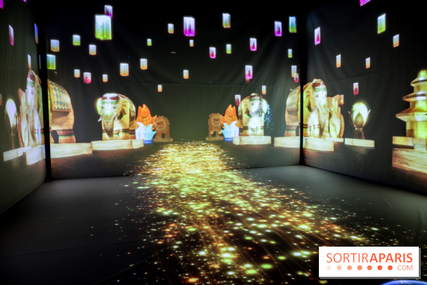 Exposition immersive autour de la Fête des lanternes, nos photos