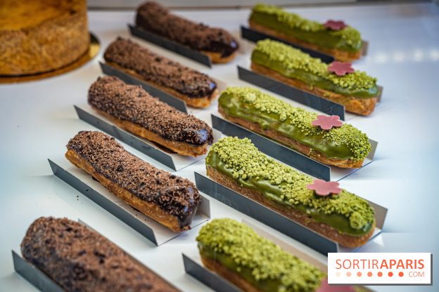 Pâtisserie Pages Blanches, éclairs