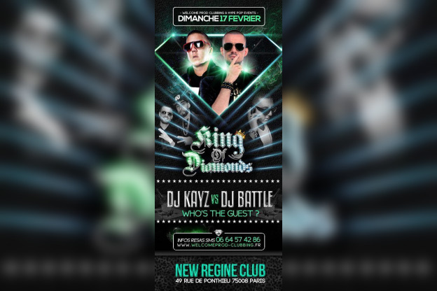 ??Ce Dimanche 17/02 DJ BATTLE (officiel DJ LA FOUINE) VS DJ KAYZ best DJ rai'nb @ NEW REGINE ??