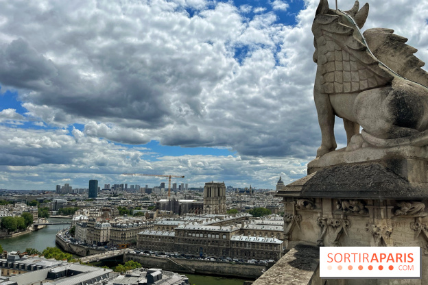 Vue Paris Tour Saint Jacques