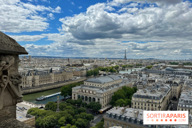 Vue Paris Tour Saint Jacques