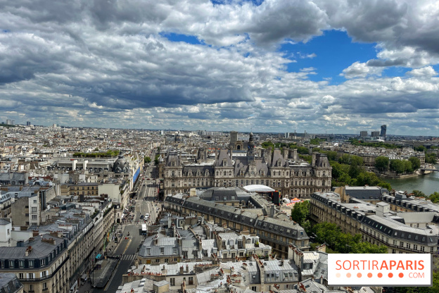 Vue Paris Tour Saint Jacques
