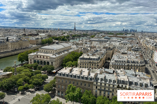 Vue Paris Tour Saint Jacques