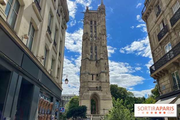 Vue Paris Tour Saint Jacques