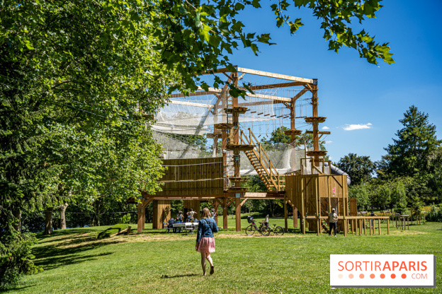 Accrocamp Créteil, les photos de l'accrobranche 