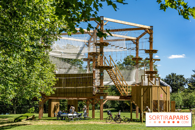 Accrocamp Créteil, les photos de l'accrobranche 