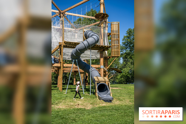 Accrocamp Créteil, les photos de l'accrobranche 