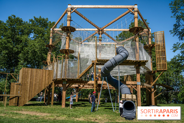 Accrocamp Créteil, les photos de l'accrobranche 