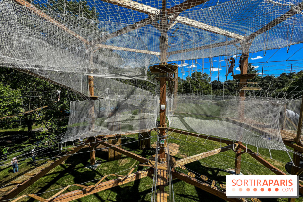 Accrocamp Créteil, les photos de l'accrobranche 