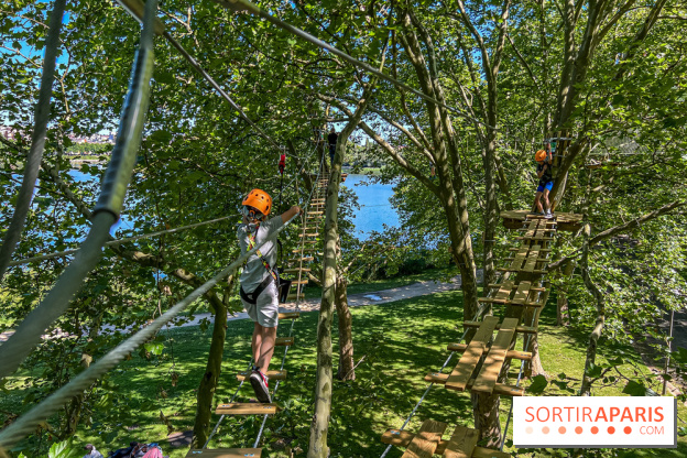 Accrocamp Créteil, les photos de l'accrobranche 