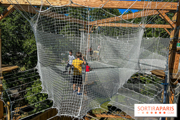 Accrocamp Créteil, les photos de l'accrobranche 
