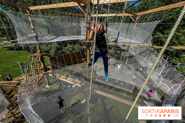Accrocamp Créteil, les photos de l'accrobranche 