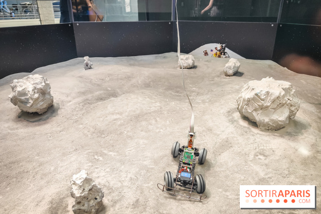 Up to space : devenez un astronaute avec l'exposition du musée de l'Air et de l'Espace, nos photos