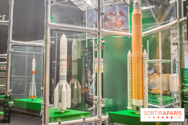 Up to space : devenez un astronaute avec l'exposition du musée de l'Air et de l'Espace, nos photos