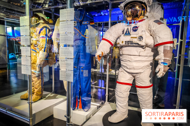 Up to space : devenez un astronaute avec l'exposition du musée de l'Air et de l'Espace, nos photos