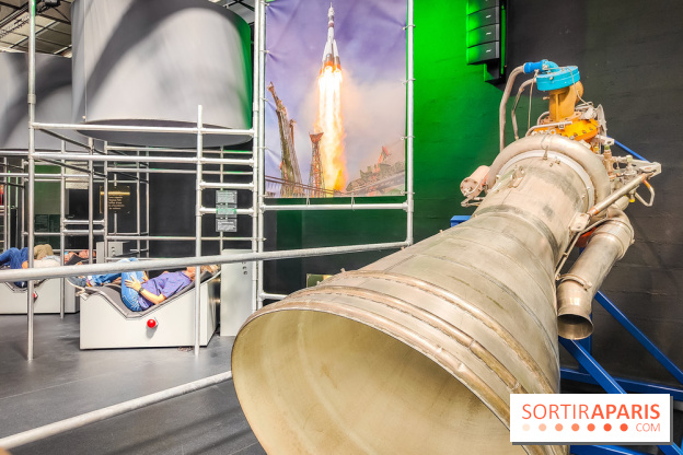 Up to space : devenez un astronaute avec l'exposition du musée de l'Air et de l'Espace, nos photos