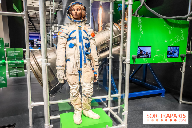 Up to space : devenez un astronaute avec l'exposition du musée de l'Air et de l'Espace, nos photos