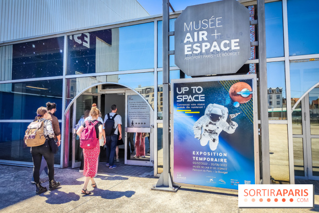 Up to space : devenez un astronaute avec l'exposition du musée de l'Air et de l'Espace, nos photos