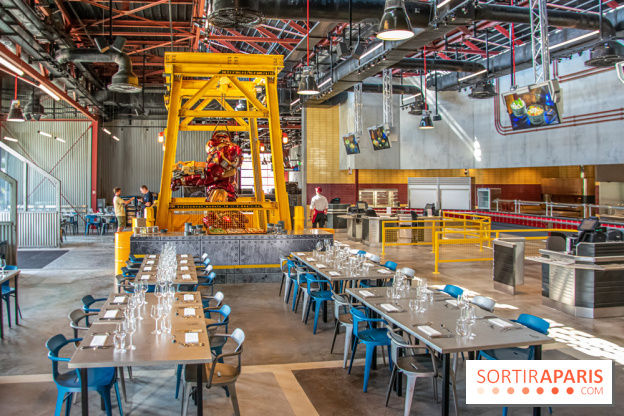 Avengers Campus : Stark Factory, nos photos du restaurant-atelier d'Iron Man à Disneyland Paris