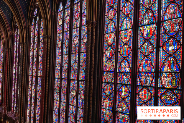 La Sainte-Chapelle et ses 1113 vitraux, un véritable joyau gothique à Paris