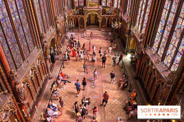 La Sainte-Chapelle et ses 1113 vitraux, un véritable joyau gothique à Paris