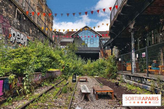 Balade sur la Petite Ceinture du 18e : le Hasard Ludique et la Recyclerie, les incontournables
