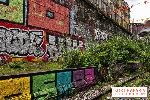 Balade sur la Petite Ceinture du 18e : le Hasard Ludique et la Recyclerie, les incontournables