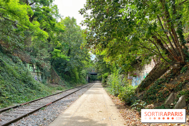 Balade sur la Petite Ceinture du 17e : la promenade Pereire