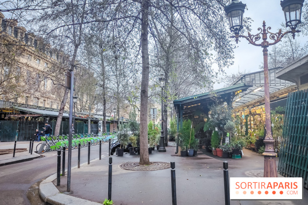 Visuels Paris - marché aux fleurs Elisabeth II
