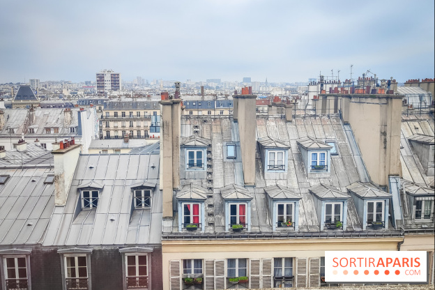 Visuels Paris - vue aérienne toits