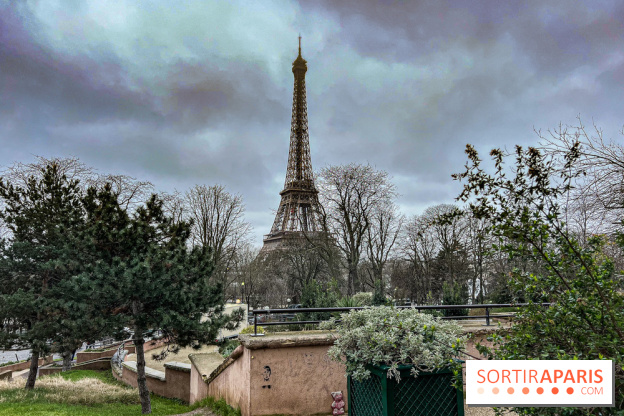 Visuels Paris - Tour Eiffel - mauvais temps - météo