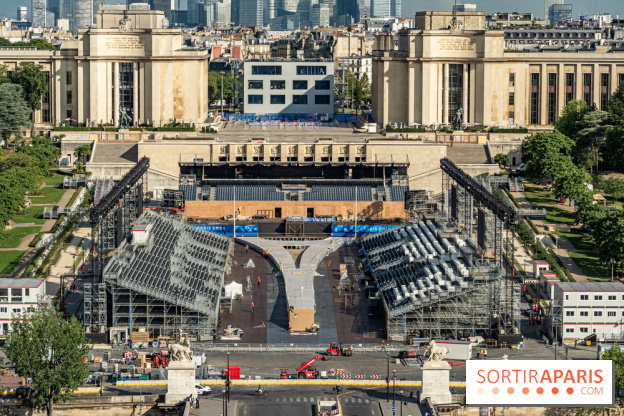 Visuels Paris -  parc des champions - Trocadéro - Jo