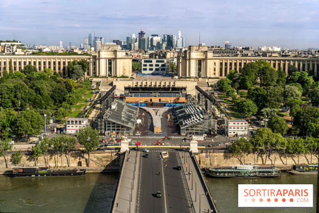 Visuels Paris -  parc des champions - Trocadéro - Jo 